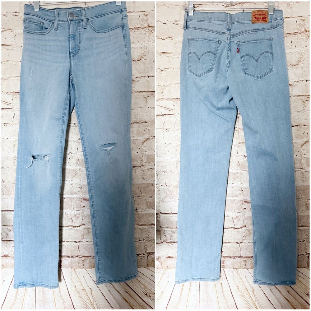 Levi’s 314 shaping straight jeans